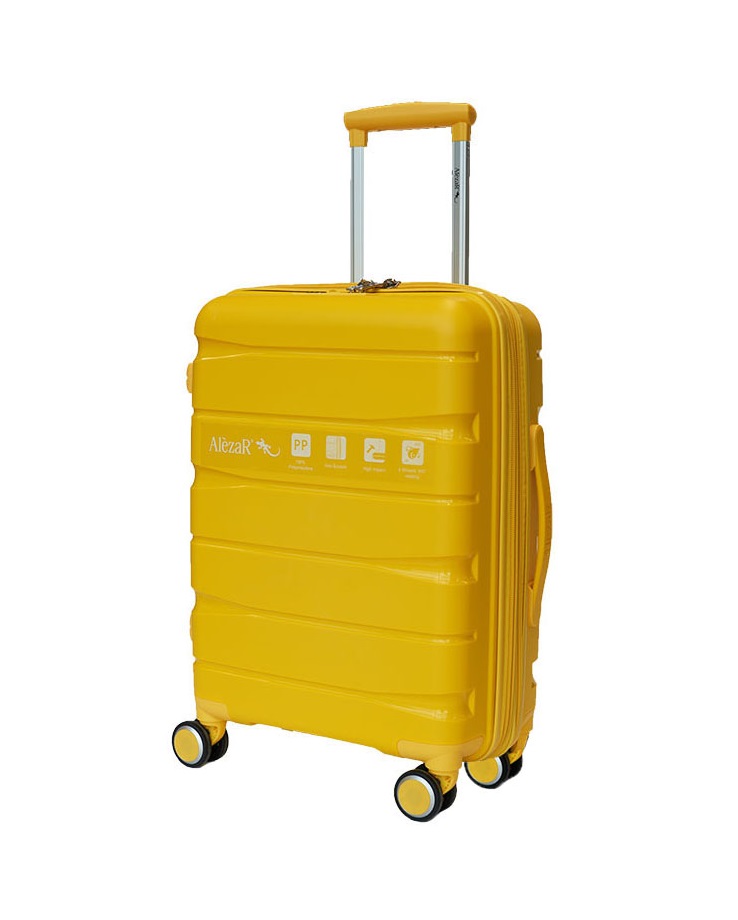 Alezar Lux Digitex matkalaukkusetti kelt.4-renk ( 20" 24" 28")